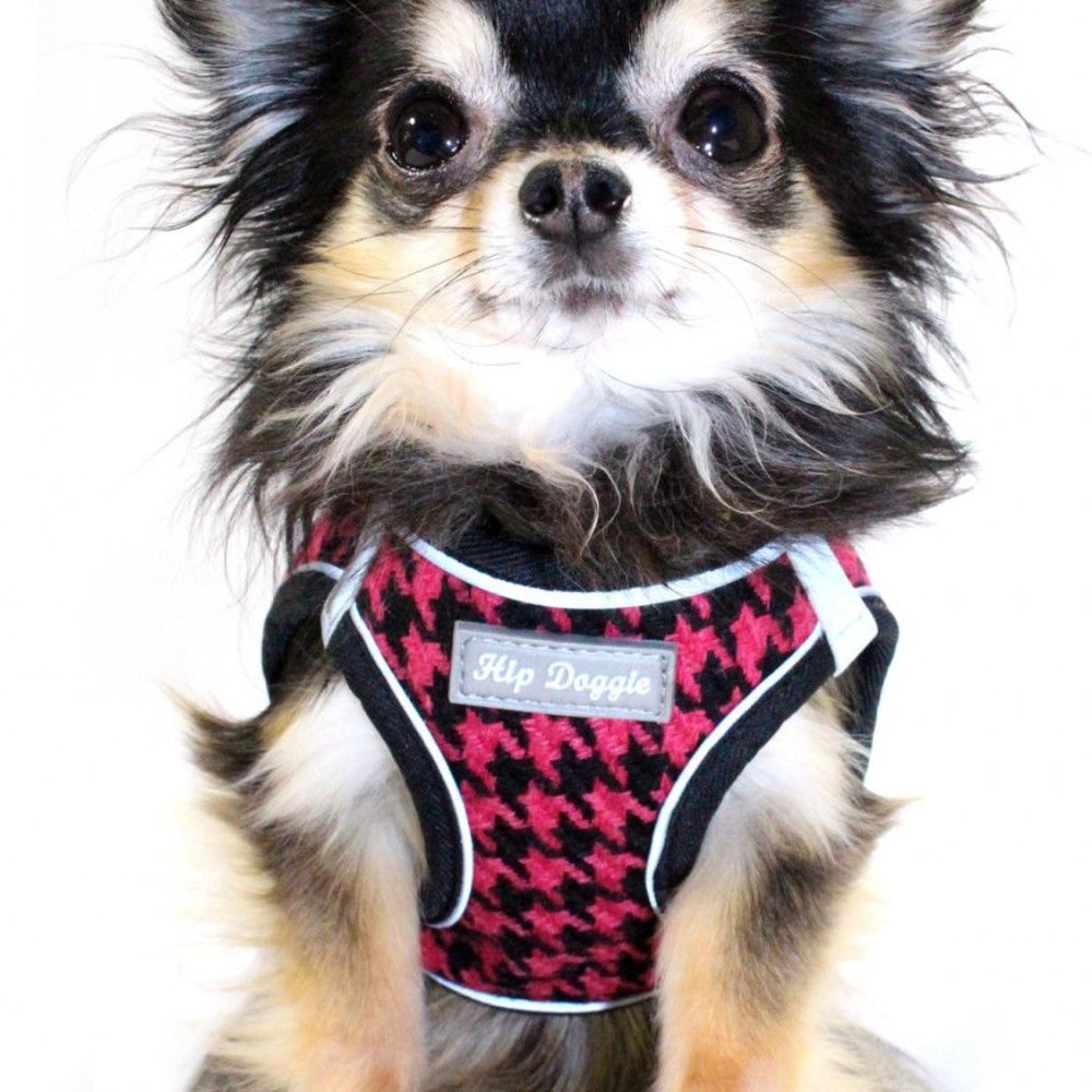 EZ Reflective Harness Vest - Pink/White - Picture 4 of 6